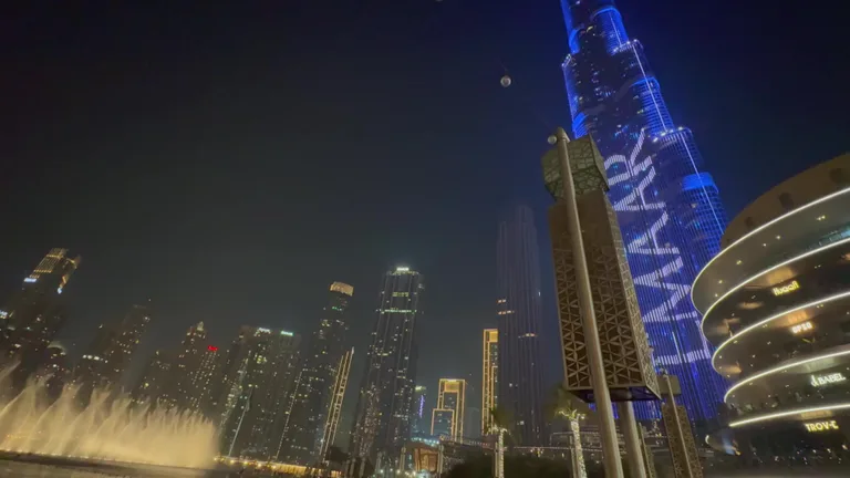 Вид на Двбаи Арвасивм — маршрут по знаковым местам Дубая.