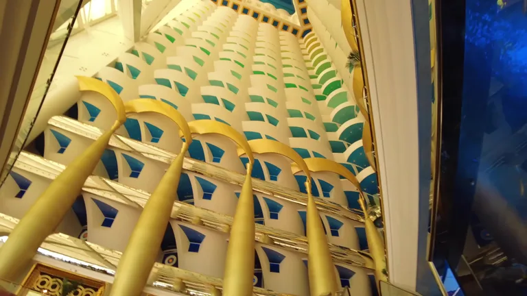 Вид на Бурдж-эль-Араб — маршрут по знаковым местам Дубая.