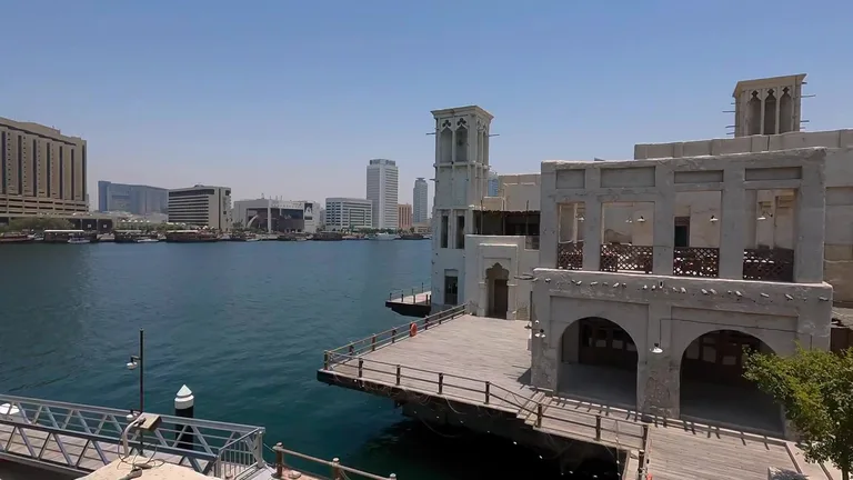 Вид на Ал Тееф — маршрут по знаковым местам Дубая.