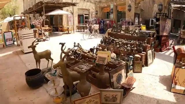 Вид на Ал Тееф — маршрут по знаковым местам Дубая.