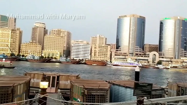 Вид на Ал Тееф — маршрут по знаковым местам Дубая.